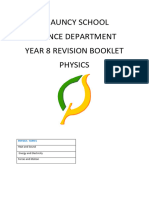 Yr8 Physics Revision Guide