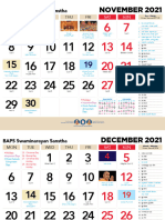 2022 Tithi Tarikh Calendar For UK