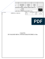 Calcul Du Massif Mp10-1 Pour Parafoudre H 10M: 10DPRJ-D-L-C-RE-9010