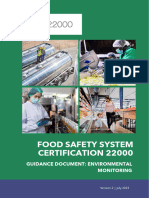 FSSC 22000 V6 Guidance Document Environmental Monitoring