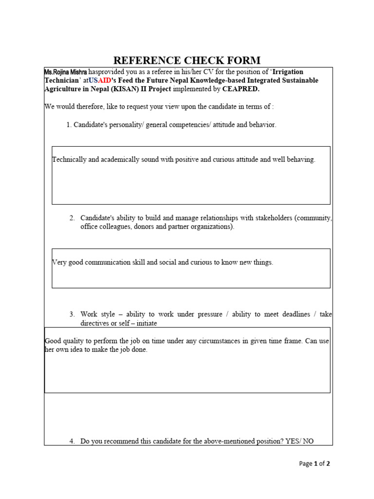 Reference check pdf