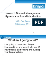 Drupal Introduction (Technical)