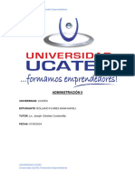 Universidad UCATEC Formando Emprendedores: Administración Ii