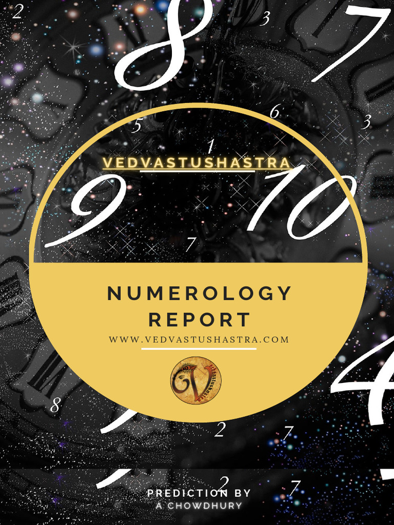 Free Numerology Report Insights | PDF | Prediction