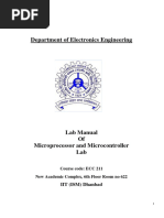 Microprocessor Lab Manual - Final