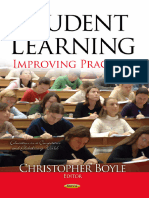 Student Learning - Improving Practice