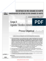 Prova 2010, Concurso Da UERN - Técnico Administrativo