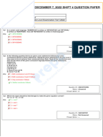 SSC CGL 2022 Tier 1 December 7, 2022 Shift 4 Question Paper