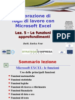 05 Excel Funzioni