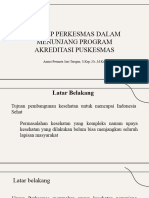 Konsep Perkesmas Dalam Menunjang Akreditasi Puskesmas