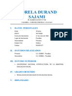 Curriculum Vitae Fiorela