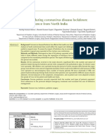 Pediatric Surgery During Coronavirus Disease Lockdown - Multicenter Experience From North India