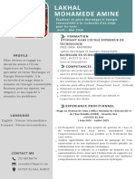 White and Green Simple Student CV Resume PDF