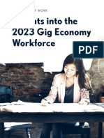 The Future of Work - Insights Into The 2023 Gig Economy Workforce