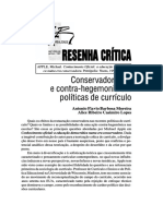 Edsondeoliveira, Conservadorismo e Contra-Hegemonia em Políticas de Currículo