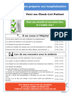 PATIENT - Chexk List