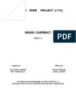 Itp On Indian Currency Integrated - Term - Project