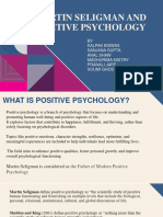 Martin Seligman and Positive Psychology