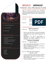 CV Agent de Production