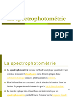 Spectrophotometrie