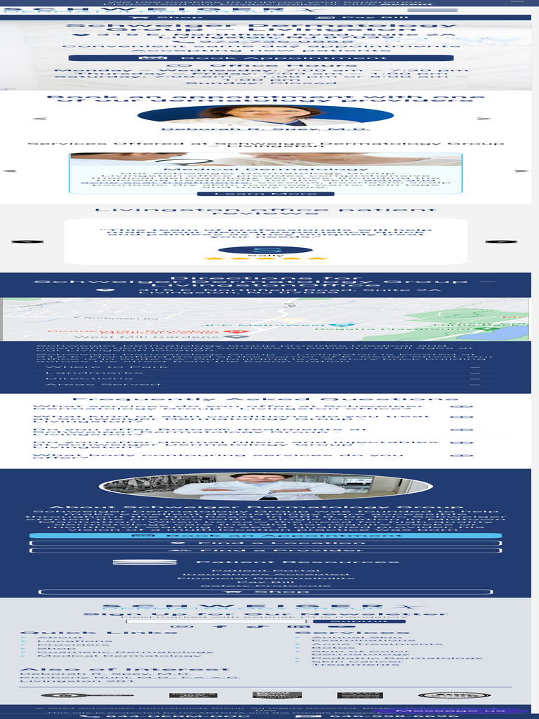 Dermatologist Livingston, NJ Skin Cancer, Acne Treatments & More