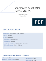 Complicaciones en El Puerperio 2024