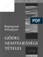 Raymond M. Smullyan - Gödel Nemteljességi Tételei