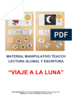 TEACCH Lectoescritura Proyecto Viaje A La Luna