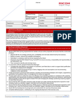 RGS Global Senior Pricing Analyst Job Description 220616
