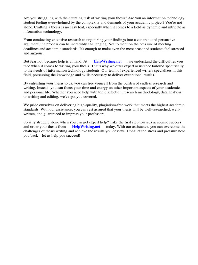Possible thesis title information technology students pdf thesis