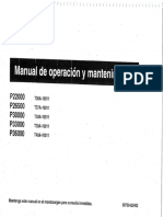 Manual Del Operador y Mantenimiento P33000