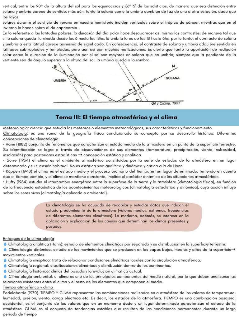 Tema III - CLIMATOLOGIA | PDF