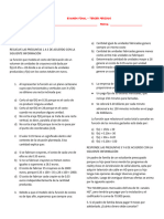 Act. Evaluativa 8º Funcion Afin