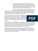 Master Thesis Education PDF