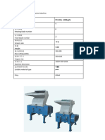 Crusher PC200 100kghr