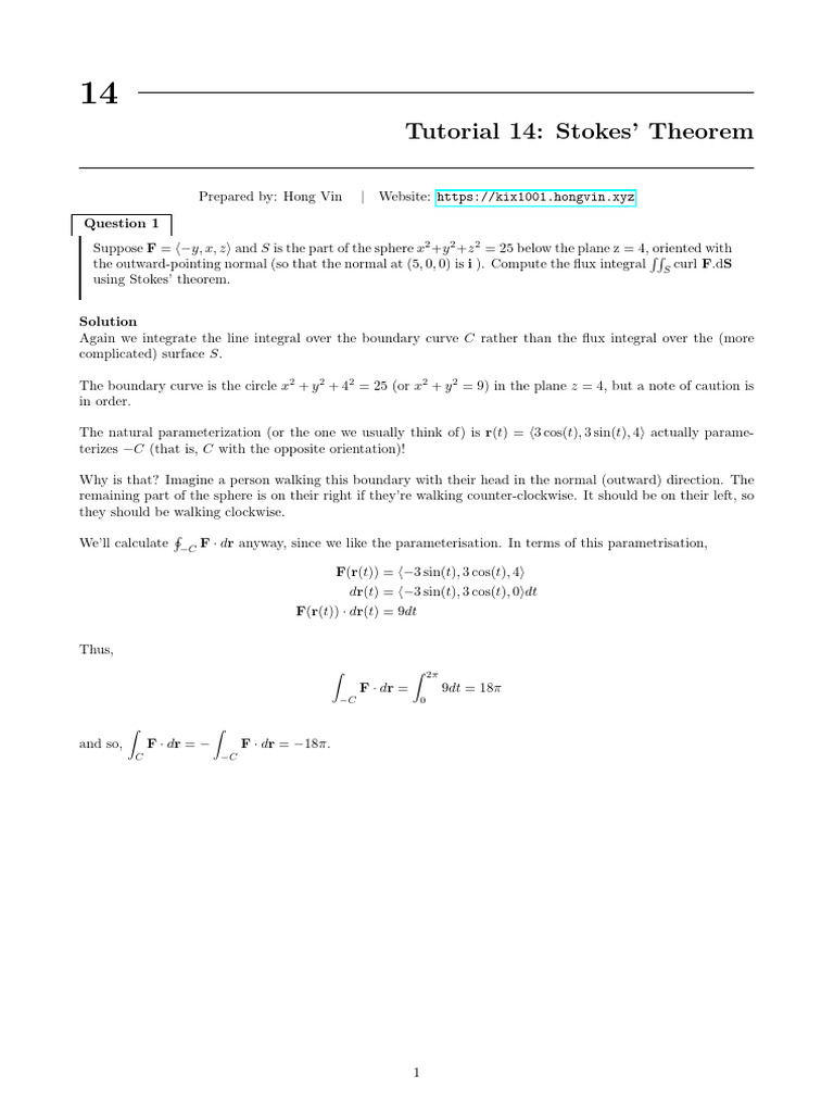 tutorial-14-answer-pdf-calculus-linear-algebra