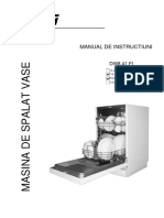 Masina de Spalat Vase Teka DW8 41 FI - Manual