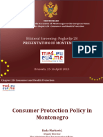 01 Consumer Protection Policy in Montenegro