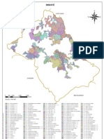 Mapa dos bairros de Ibirité