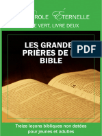 FR Parole Eternelle Vert2 Grandes Priers de La Bible