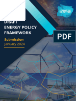Draft Energy Policy Framework CFTH Submission
