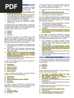 ACE AND ARBs PRACTICE QUESTIONS HIghlighted