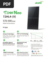 JKM695 720N 66HL5 BDV Z2 en | PDF | Glasses | Manufactured Goods