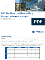 3 - Uebung - Marktforschung II