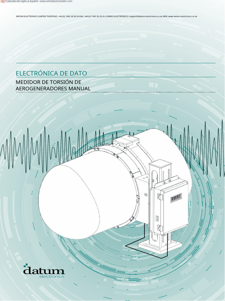 Wind Turbine Condition Monitoring System Handbook - En.es | PDF ...