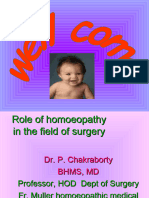 Homeopathy Surgery