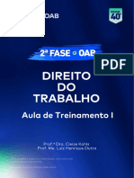 Aula de Treinamento I