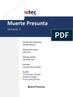 Muerte Presunta