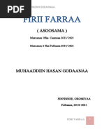 Jechoota Jaalalaa Qabsiisan | PDF