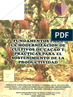 Fundamentos Para La Modernizacion de Cultivos de Cacao